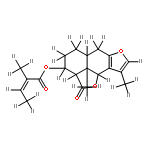 3beta-angeloyloxyeremophila-7,11-dien-14beta,6alpha-olide