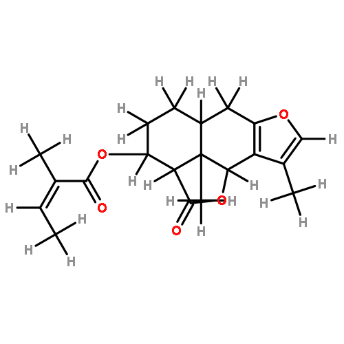 3beta-angeloyloxyeremophila-7,11-dien-14beta,6alpha-olide