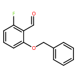 Benzaldehyde, 2-fluoro-6-(phenylmethoxy)-