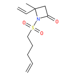 2-Azetidinone, 4-ethenyl-4-methyl-1-(4-pentenylsulfonyl)-