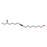 8-Hexadecyn-1-ol, 14-methyl-, (R)-