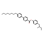 (S)-4-(2-METHYLBUTYL)PHENYL 4'-OCTYL[1,1'-BIPHENYL]-4-CARBOXYLATE 