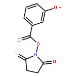 (2,5-DIOXOPYRROLIDIN-1-YL) 3-HYDROXYBENZOATE 