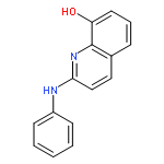 8-Quinolinol, 2-(phenylamino)-