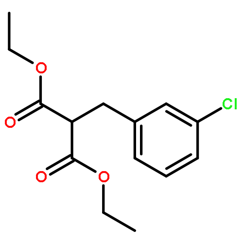 Propanedioic acid, [(3-chlorophenyl)methyl]-, diethyl ester