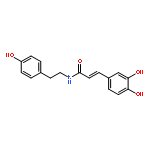 3-(3,4-DIHYDROXYPHENYL)-N-[2-(4-HYDROXYPHENYL)ETHYL]PROP-2-ENAMIDE 