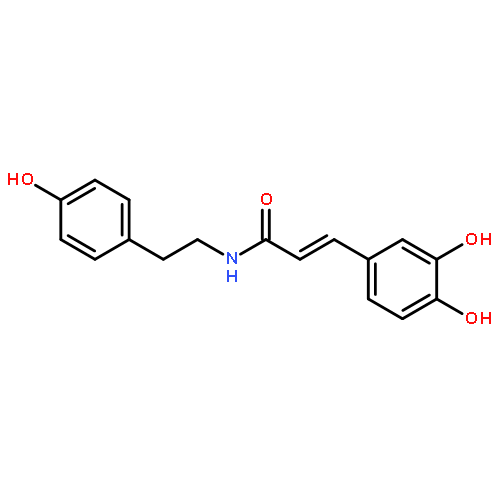 3-(3,4-DIHYDROXYPHENYL)-N-[2-(4-HYDROXYPHENYL)ETHYL]PROP-2-ENAMIDE 