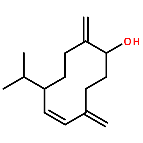 5-Cyclodecen-1-ol, 4,10-bis(methylene)-7-(1-methylethyl)-, (1S,5E,7S)-