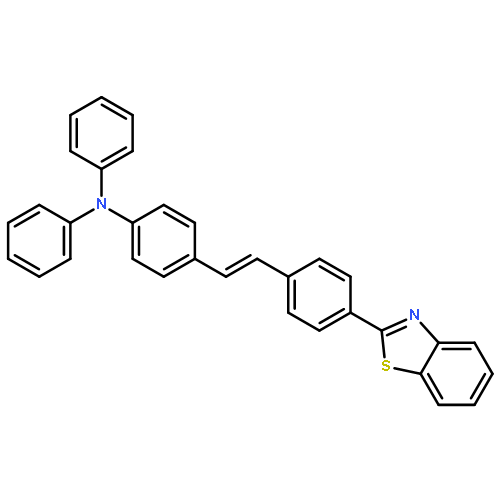 Benzenamine, 4-[2-[4-(2-benzothiazolyl)phenyl]ethenyl]-N,N-diphenyl-