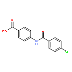 4-[(4-CHLOROBENZOYL)AMINO]BENZOIC ACID 