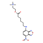 TRIMETHYL-[2-[6-[(4-NITRO-2,1,3-BENZOXADIAZOL-7-YL)AMINO]HEXANOYLOXY]ETHYL]AZANIUM 