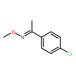 Ethanone, 1-(4-chlorophenyl)-, O-methyloxime, (E)-