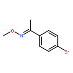 Ethanone, 1-(4-bromophenyl)-, O-methyloxime, (E)-