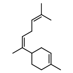 4-(1,5-dimethyl-hexa-1,4-dienyl)-1-methyl-cyclohexene