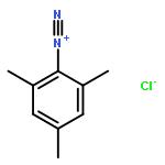 Benzenediazonium, 2,4,6-trimethyl-, chloride