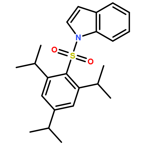 1H-Indole, 1-[[2,4,6-tris(1-methylethyl)phenyl]sulfonyl]-