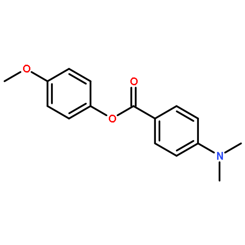 Benzoic acid, 4-(dimethylamino)-, 4-methoxyphenyl ester