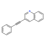 QUINOLINE, 3-(PHENYLETHYNYL)-