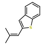 Benzo[b]thiophene, 2-(2-methyl-1-propenyl)-