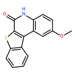 [1]Benzothieno[2,3-c]quinolin-6(5H)-one, 2-methoxy-