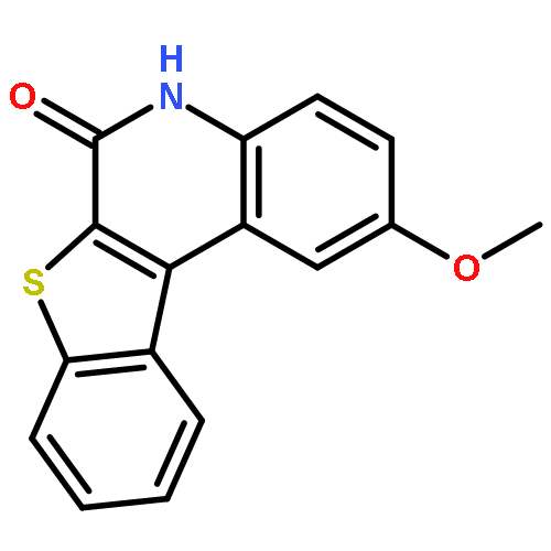 [1]Benzothieno[2,3-c]quinolin-6(5H)-one, 2-methoxy-