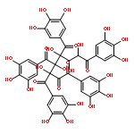 1,2,3,4,6-pentagalloylglucose