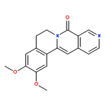 8H-ISOQUINO[2,1-B][2,7]NAPHTHYRIDIN-8-ONE, 5,6-DIHYDRO-2,3-DIMETHOXY-