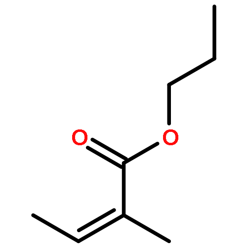 propyl 2-methylbut-2-enoate