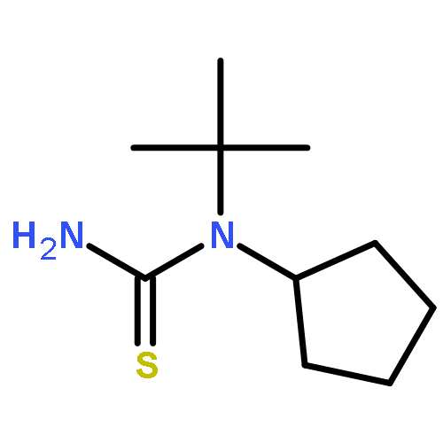 1-TERT-BUTYL-1-CYCLOPENTYLTHIOUREA 