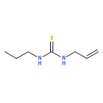 Thiourea, N-2-propenyl-N'-propyl-