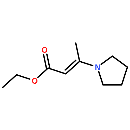 (Z)-ETHYL 3-(PYRROLIDIN-1-YL)BUT-2-ENOATE 