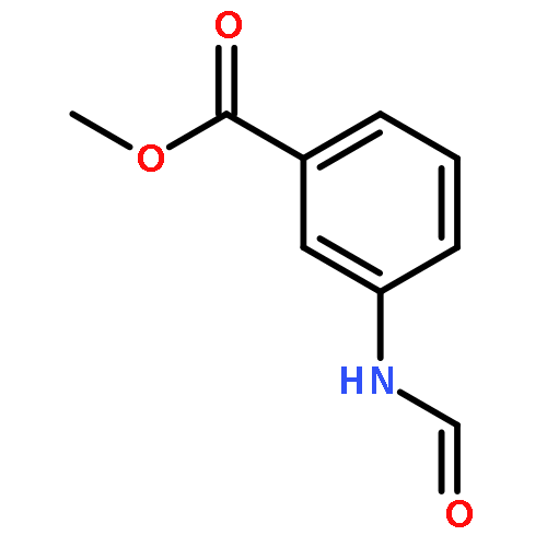 Benzoic acid, 3-(formylamino)-, methyl ester