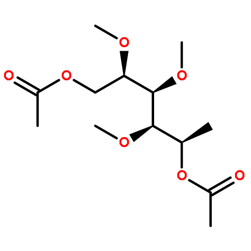 D-MANNITOL, 1-DEOXY-3,4,5-TRI-O-METHYL-, DIACETATE