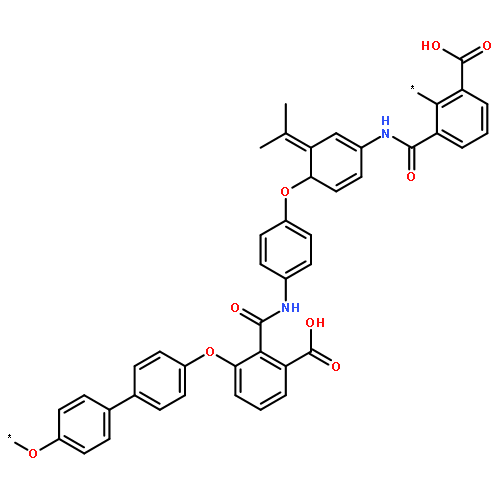 POLY[OXY-1,4-PHENYLENE(1-METHYLETHYLIDENE)-1,4-PHENYLENEOXY(CARBOXYPHENYLENE)CARBONYLIMINO-1,4-PHENYLENEOXY-1,4-PHENYLENEIMINOCARBONYL(CARBOXYPHENYLENE)]