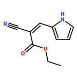 2-Propenoic acid, 2-cyano-3-(1H-pyrrol-2-yl)-, ethyl ester