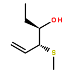 5-HEXEN-3-OL, 4-(METHYLTHIO)-, (R*,R*)-