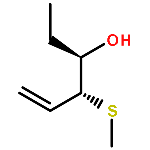 5-HEXEN-3-OL, 4-(METHYLTHIO)-, (R*,R*)-