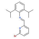 1-(6-bromo-2-pyridyl)-N-(2,6-diisopropylphenyl)methanimine