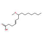 4-Tetradecenoic acid, 7-methoxy-, (4E,7S)-