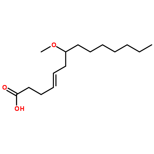 4-Tetradecenoic acid, 7-methoxy-, (4E,7S)-