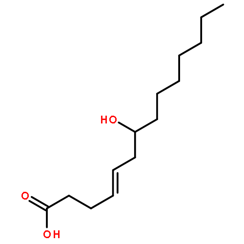 (4E,7S)-7-Hydroxy-4-tetradecenoic acid