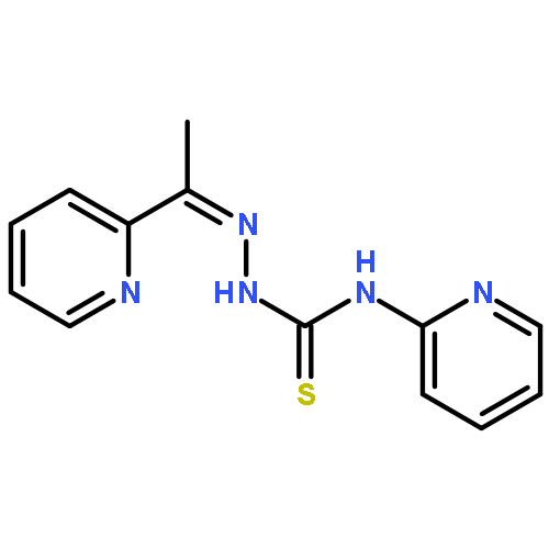 1-PYRIDIN-2-YL-3-(1-PYRIDIN-2-YLETHYLIDENEAMINO)THIOUREA 