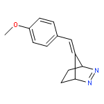 2,3-Diazabicyclo[2.2.1]hept-2-ene, 7-[(4-methoxyphenyl)methylene]-