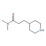 N,N-DIMETHYL-3-PIPERIDIN-4-YLPROPANAMIDE 