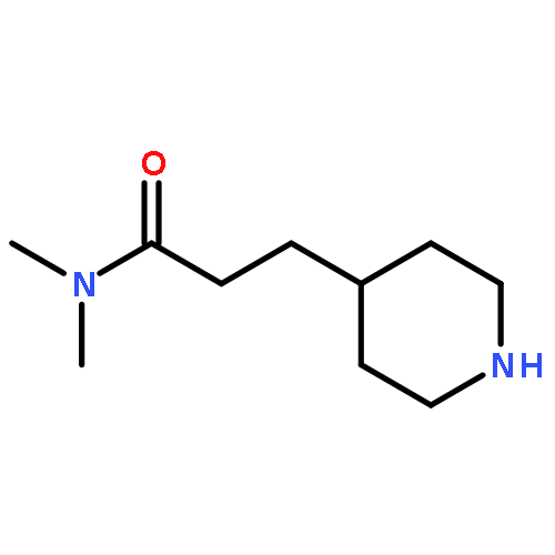 N,N-DIMETHYL-3-PIPERIDIN-4-YLPROPANAMIDE 