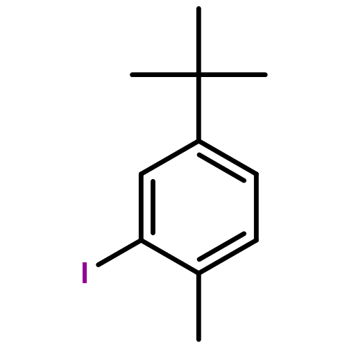 Benzene, 4-(1,1-dimethylethyl)-2-iodo-1-methyl-