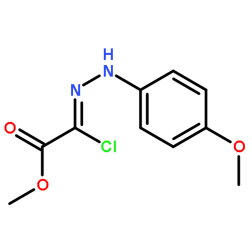 METHYL (2Z)-2-CHLORO-2-[(4-METHOXYPHENYL)HYDRAZINYLIDENE]ACETATE 