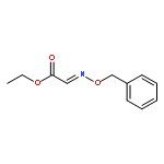 Acetic acid, [(phenylmethoxy)imino]-, ethyl ester