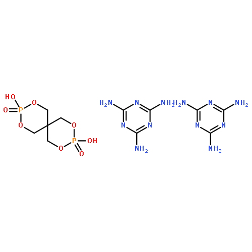 3,9-DIHYDROXY-2,4,8,10-TETRAOXA-3WEI <SUP>5</SUP>,9WEI <SUP>5</SUP>-DIPHOSPHASPIRO[5.5]UNDECANE 3,9-DIOXIDE;1,3,5-TRIAZINE-2,4,6-TRIAMINE 