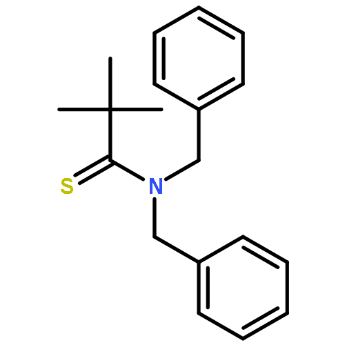 PROPANETHIOAMIDE, 2,2-DIMETHYL-N,N-BIS(PHENYLMETHYL)-